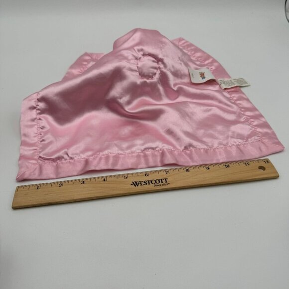 Circo Plush Bunny Rabbit Plush Lovey Security Blanket Baby Sleeping Satin Pink - Picture 8 of 9